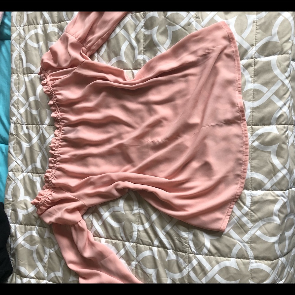 Pink blouse